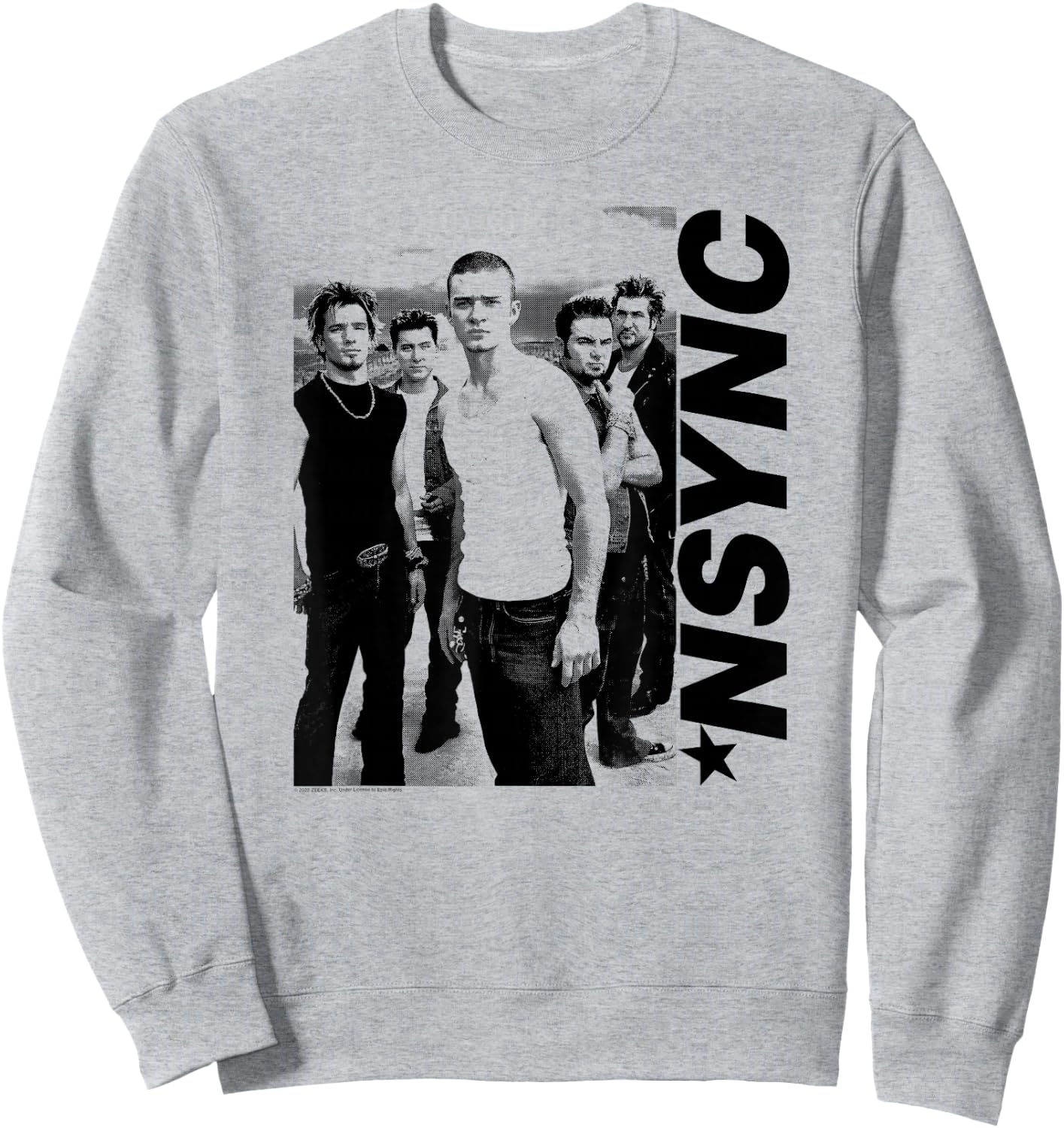 Offizielles NSYNC-Versprechen Sweatshirt - Sweatshirt | Ash