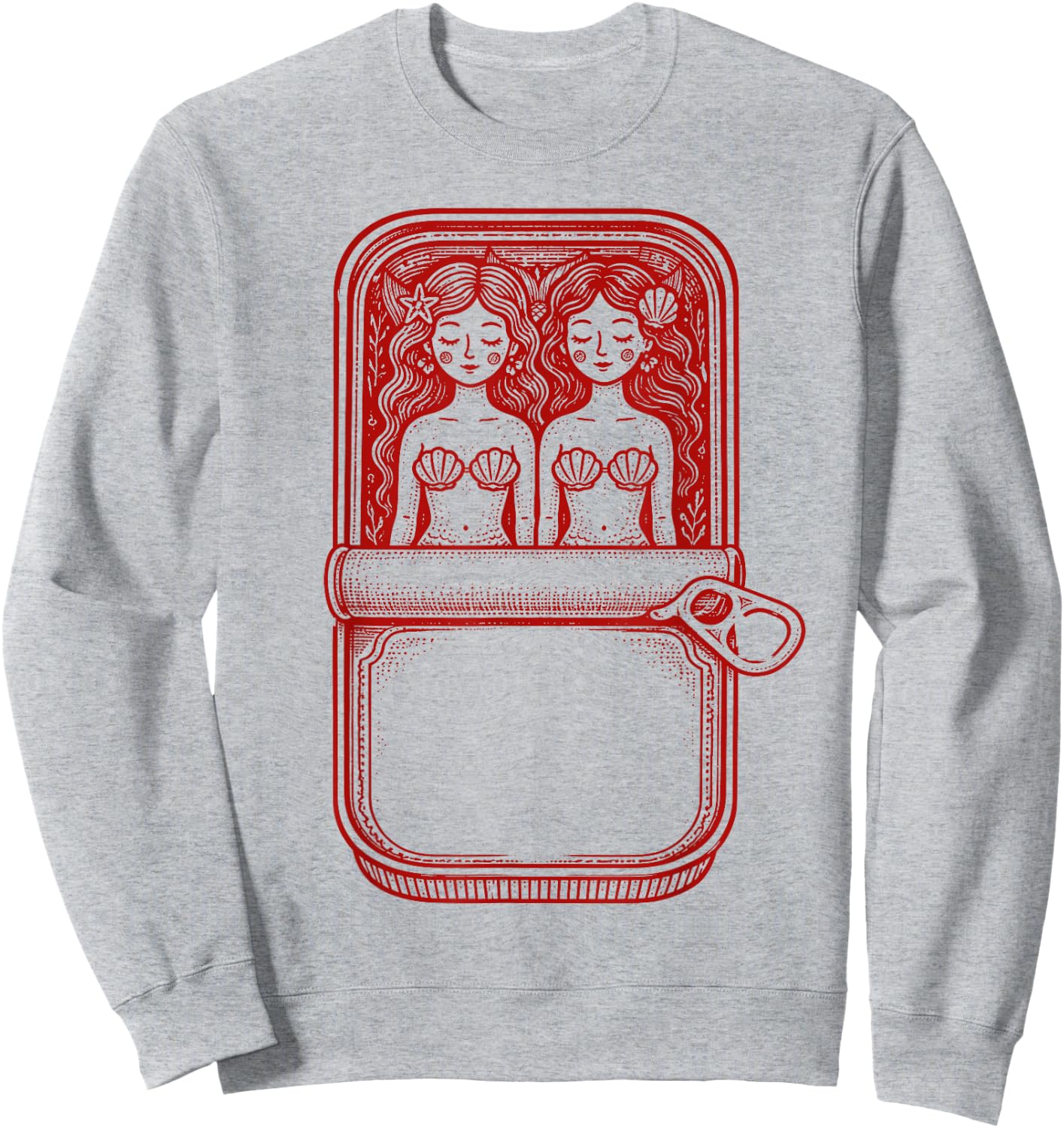Sapphic Mermaid Lesbian Love Sapphic Subtle Fruity Sweatshirt - Sweatshirt | Ash