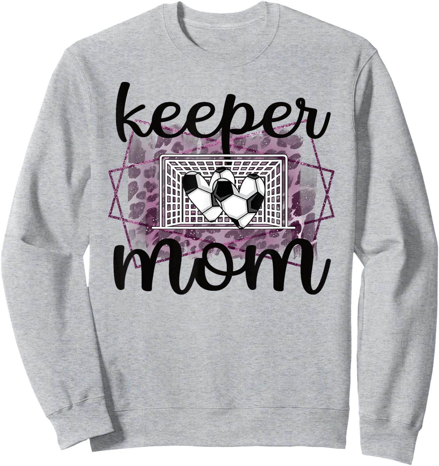 Proud Soccer Goalkeeper Mom Of A Soccer Goalie Mother Sweatshirt - Sweatshirt | Ash