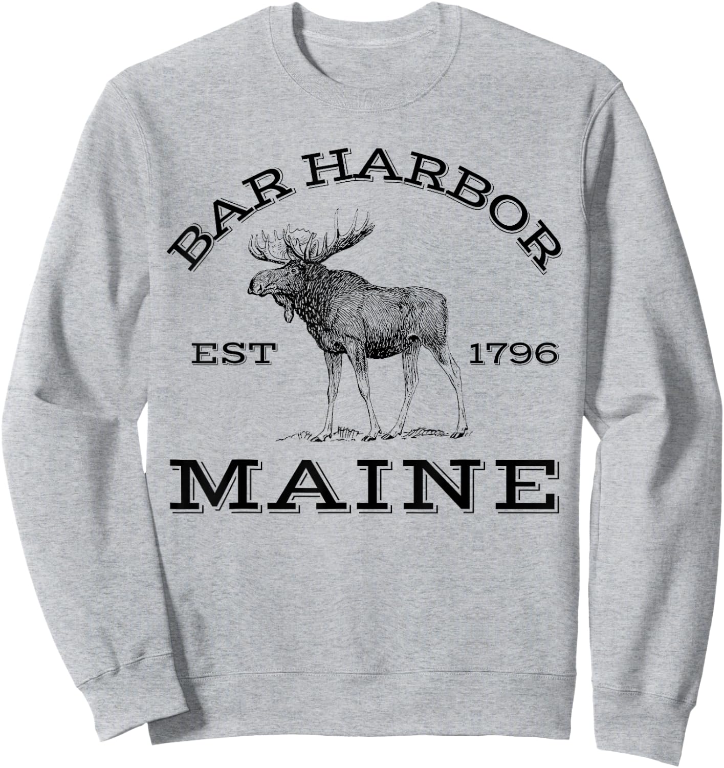 Bar Harbor Sweatshirt - Sweatshirt | Ash