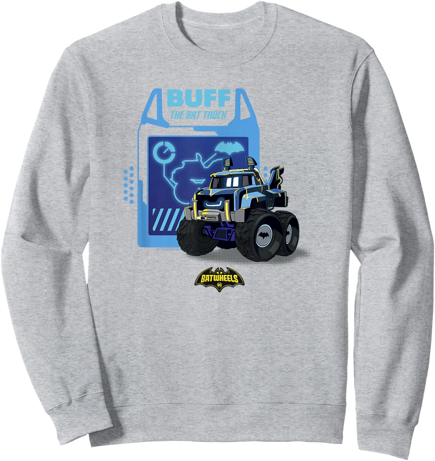 Batwheels Buff The Bat Truck Sweatshirt - Sweatshirt | Ash