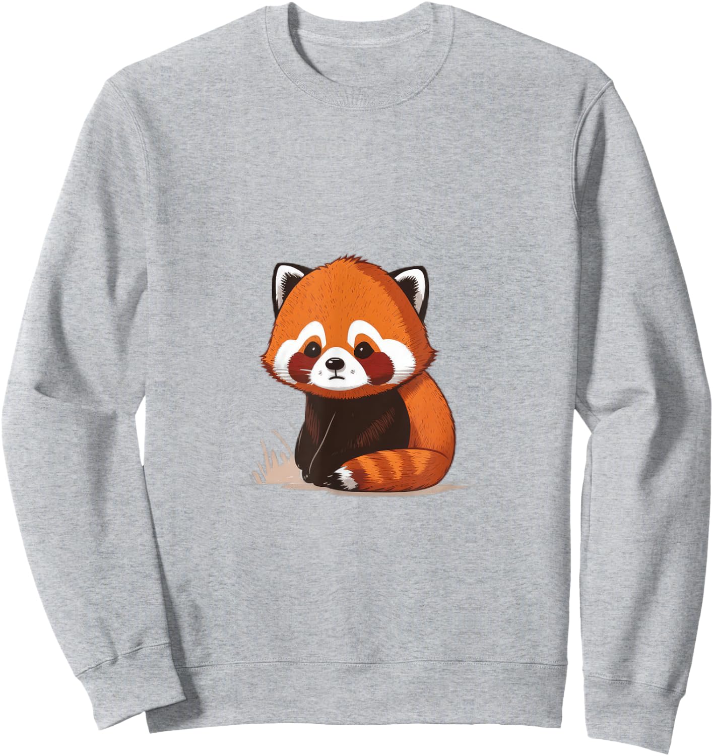 Cool Cute Funny Red Panda Sweatshirt - Sweatshirt | Ash