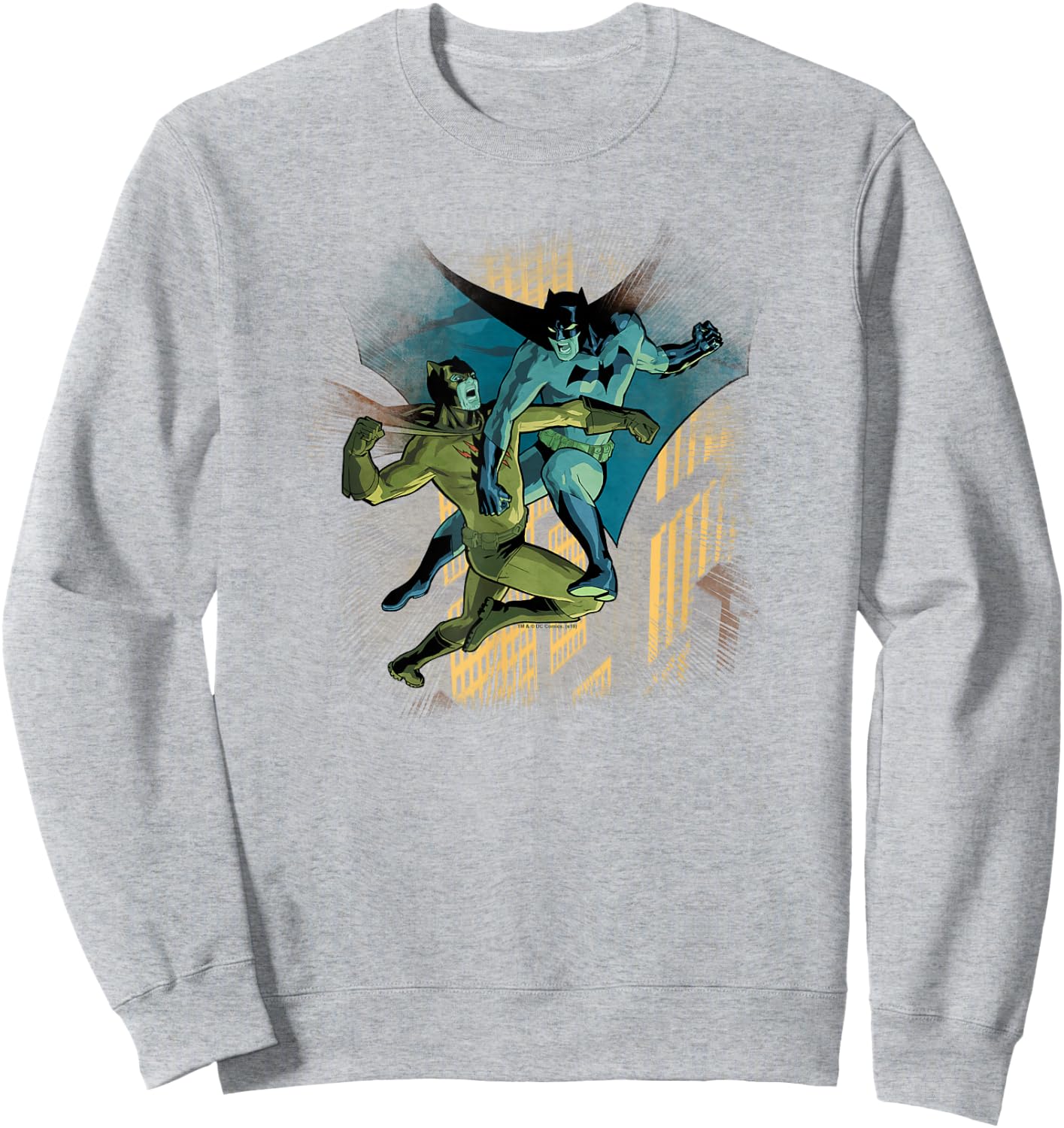 Batman vs. Catman Sweatshirt - Sweatshirt | Ash