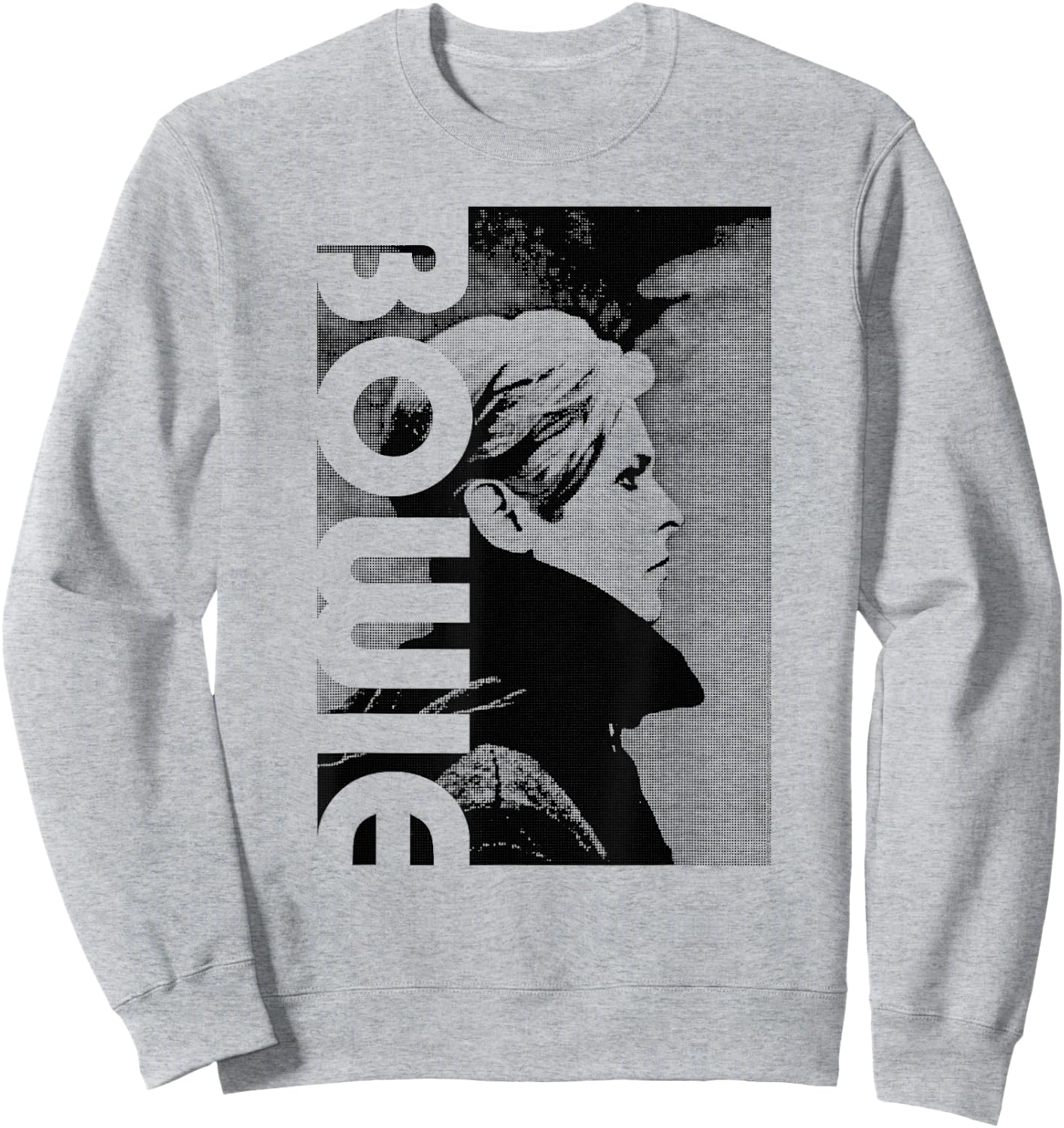 David Bowie - Low Profile Sweatshirt - Sweatshirt | Ash