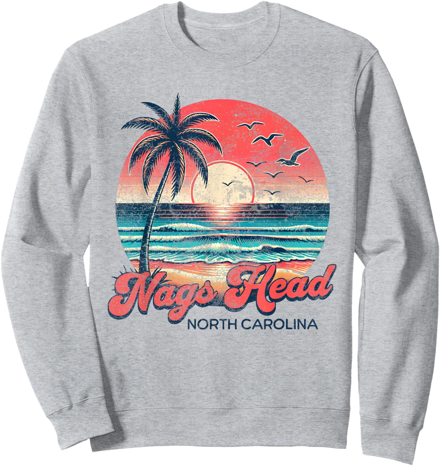Nags Head Sweatshirt - Sweatshirt | Ash