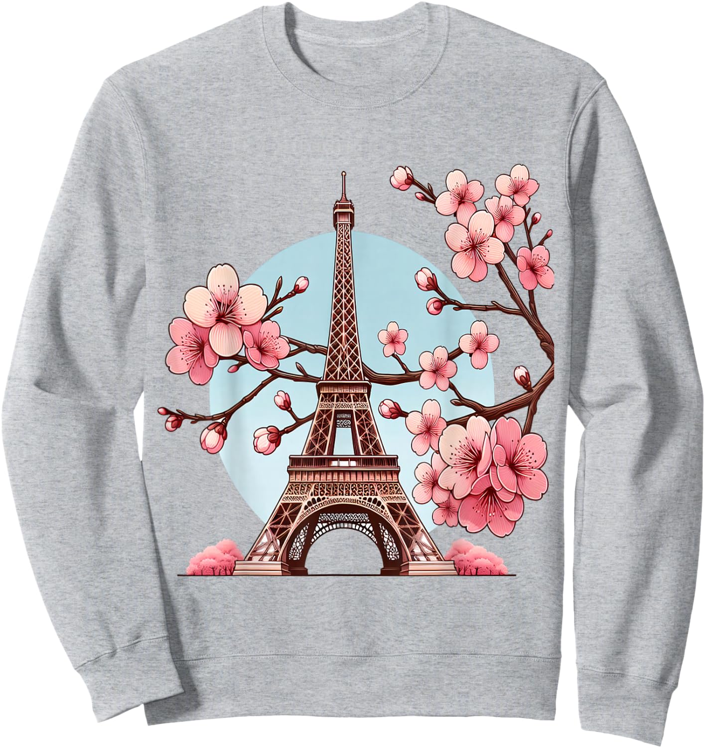 Paris Eiffel Tower , White, S Sweatshirt - Sweatshirt | Ash