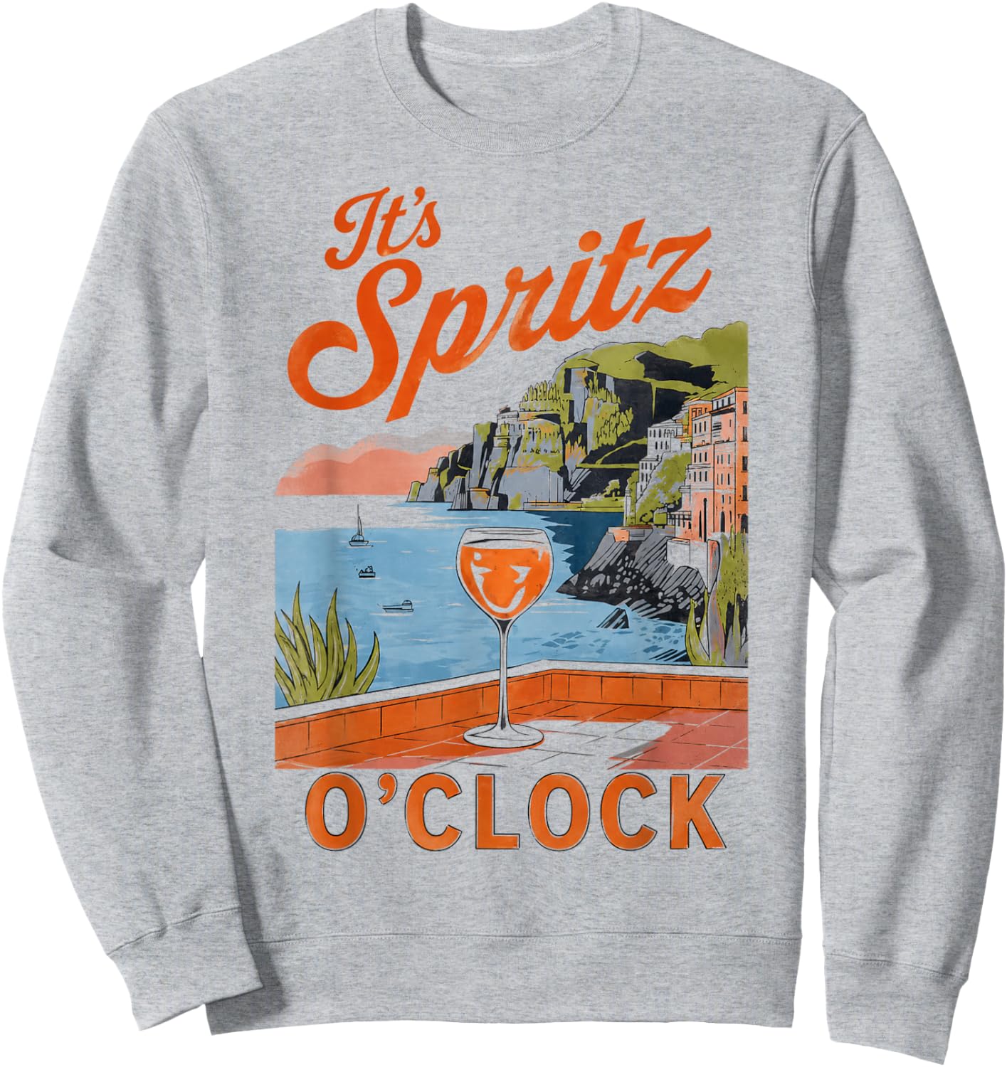 It's Spritz O'Clock Sweatshirt - Sweatshirt | Ash
