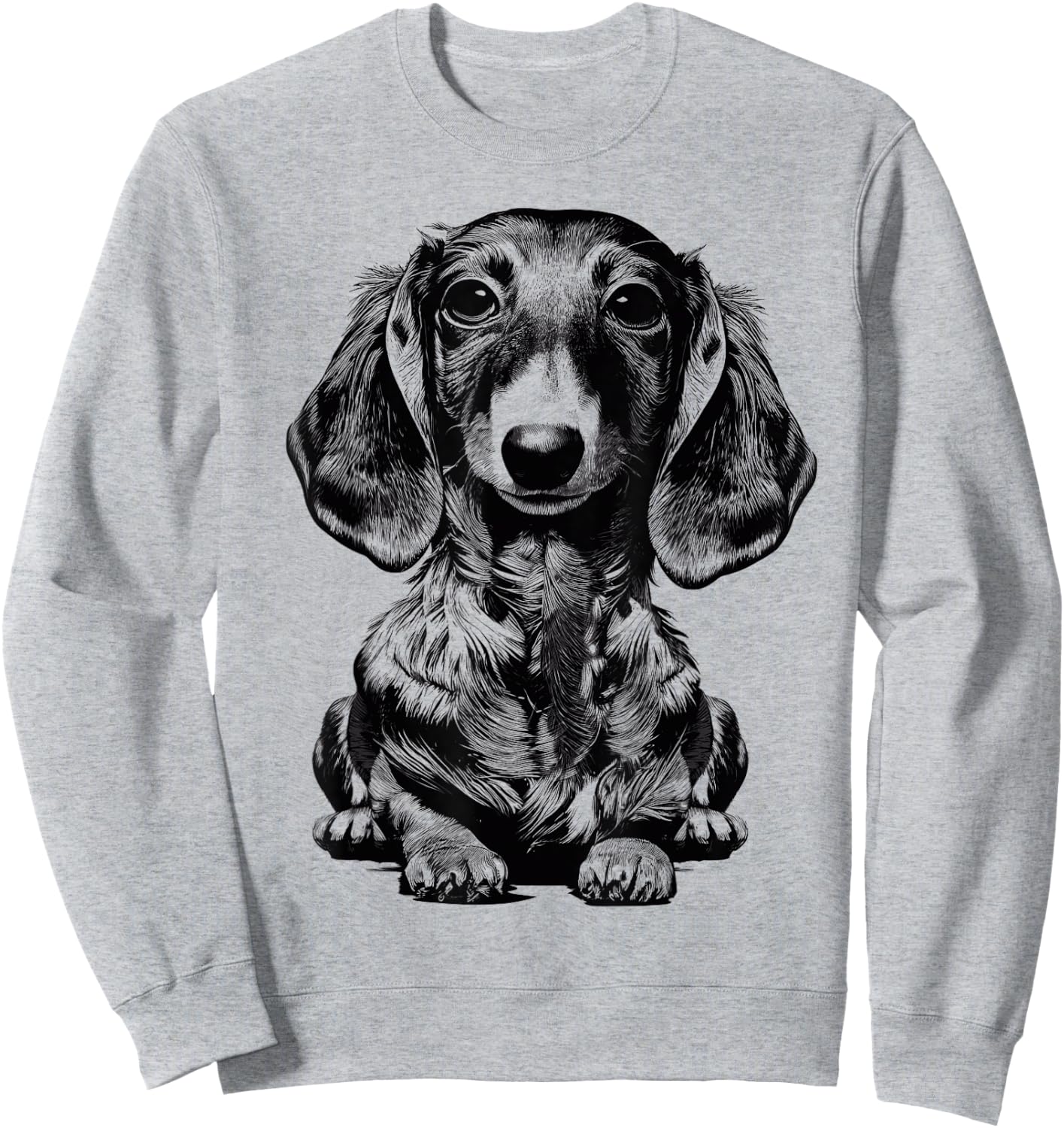 Dachshund, Wiener Dog Puppy, Doxie Mom Small Sweatshirt - Sweatshirt | Ash