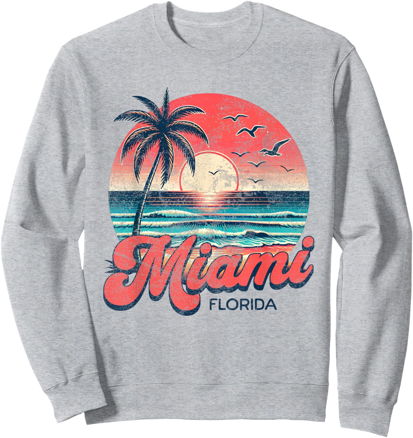 Miami , white, S Sweatshirt - Sweatshirt | Ash