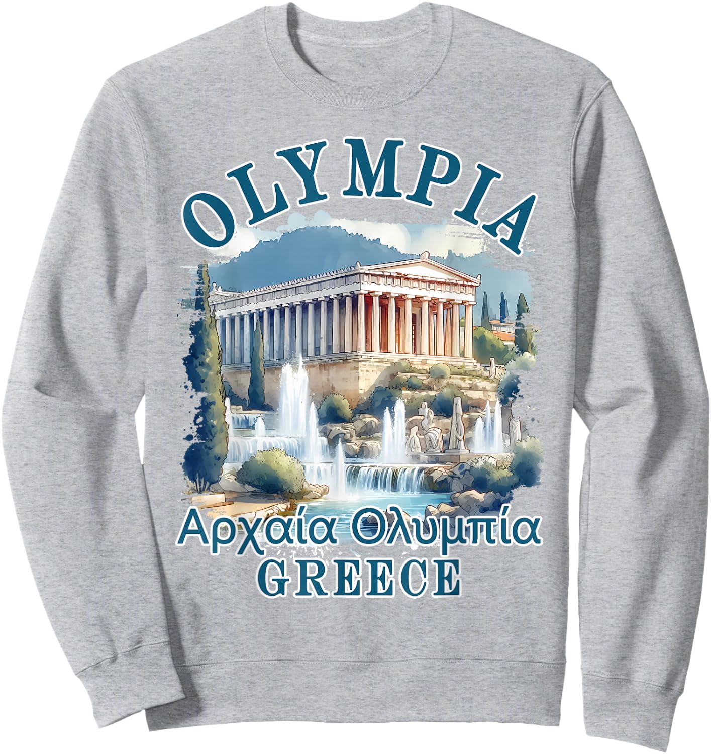 Olympia Greece Traveling Olympia Trip Meet Me In Olympia Sweatshirt - Sweatshirt | Ash