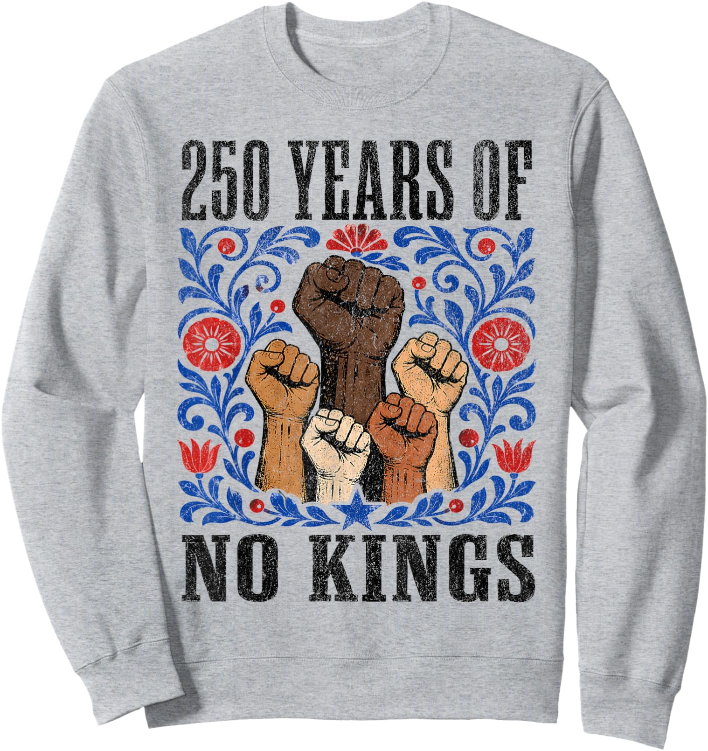 No Kings June 14 Sweatshirt - Sweatshirt | Ash