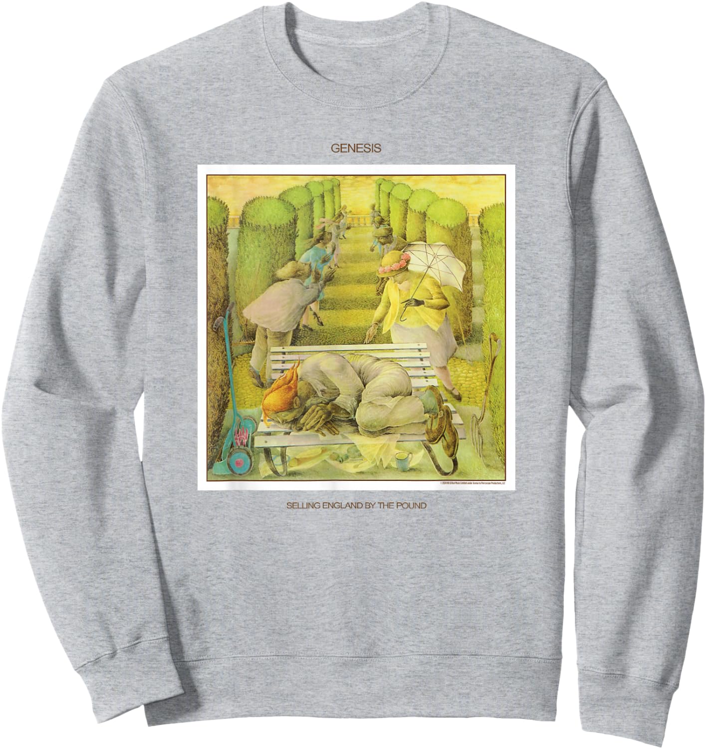 Genesis Selling England By The Pound Sweatshirt - Sweatshirt | Ash