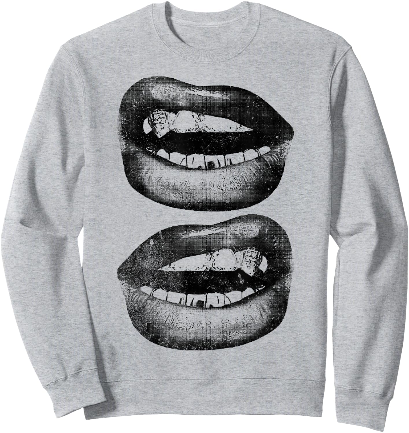 Y2K Grill Sweatshirt - Sweatshirt | Ash