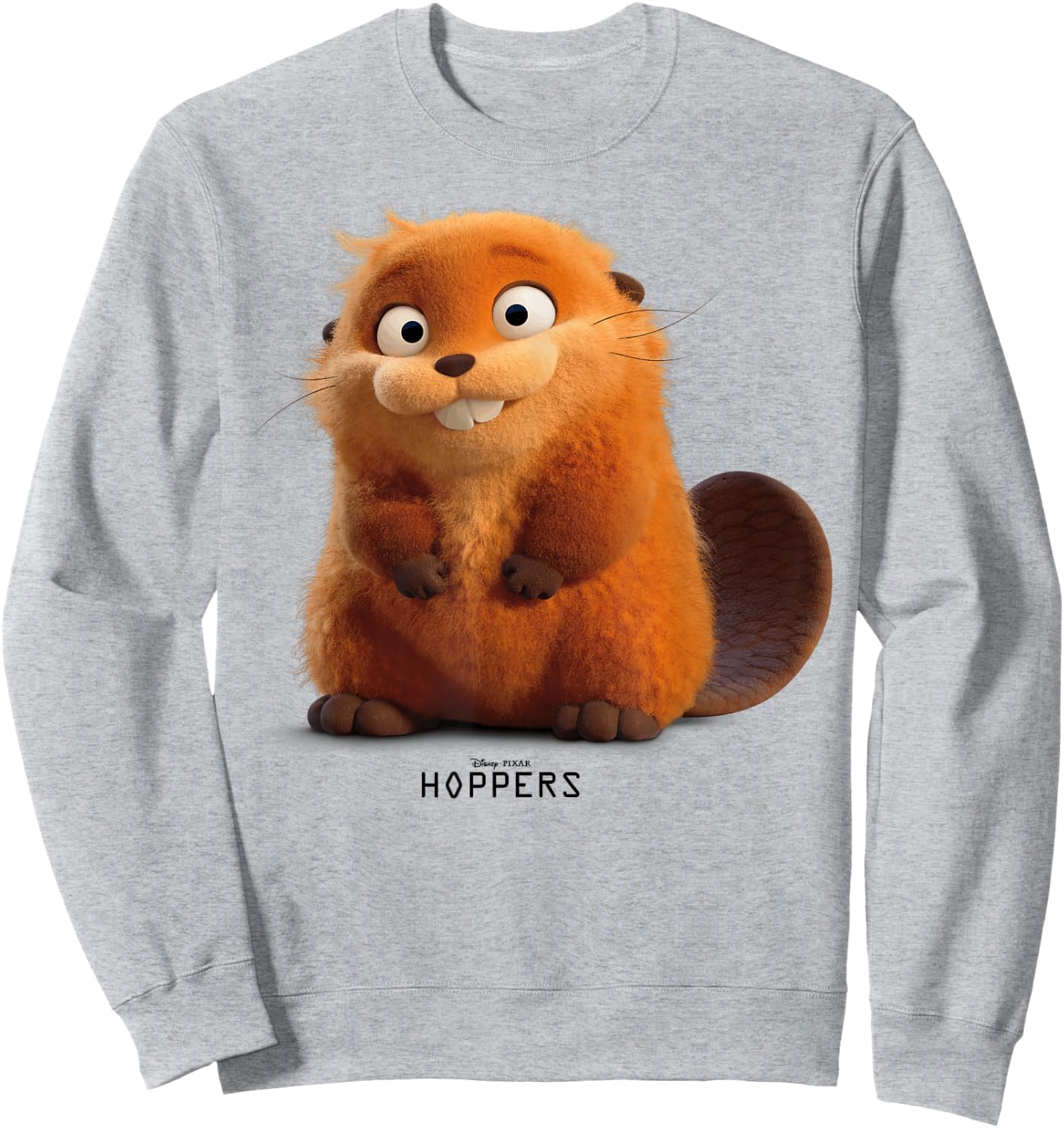 Disney Pixar Hoppers Mabel Beaver Smiling Sweatshirt - Sweatshirt | Ash