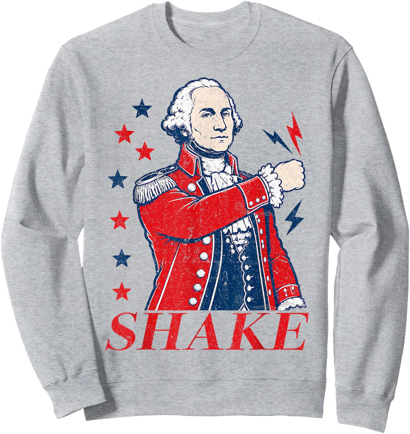 Funny Shake and Bake 4th of July Couple Matching Sweatshirt - Sweatshirt | Ash