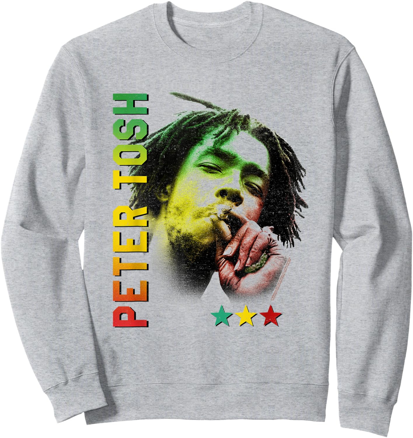 Peter Tosh Star Gazer Sweatshirt - Sweatshirt | Ash