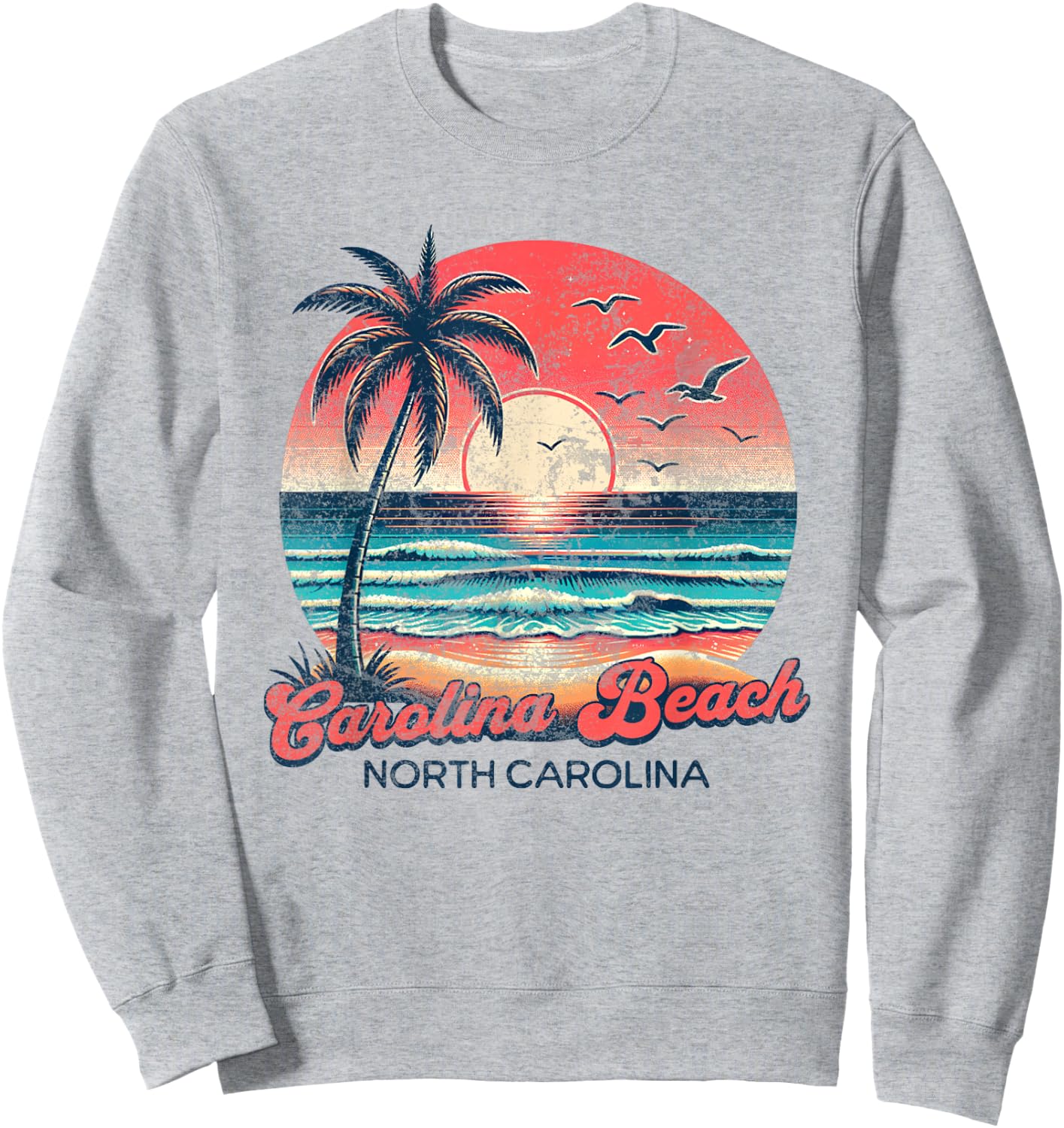 Carolina Beach Sweatshirt - Sweatshirt | Ash