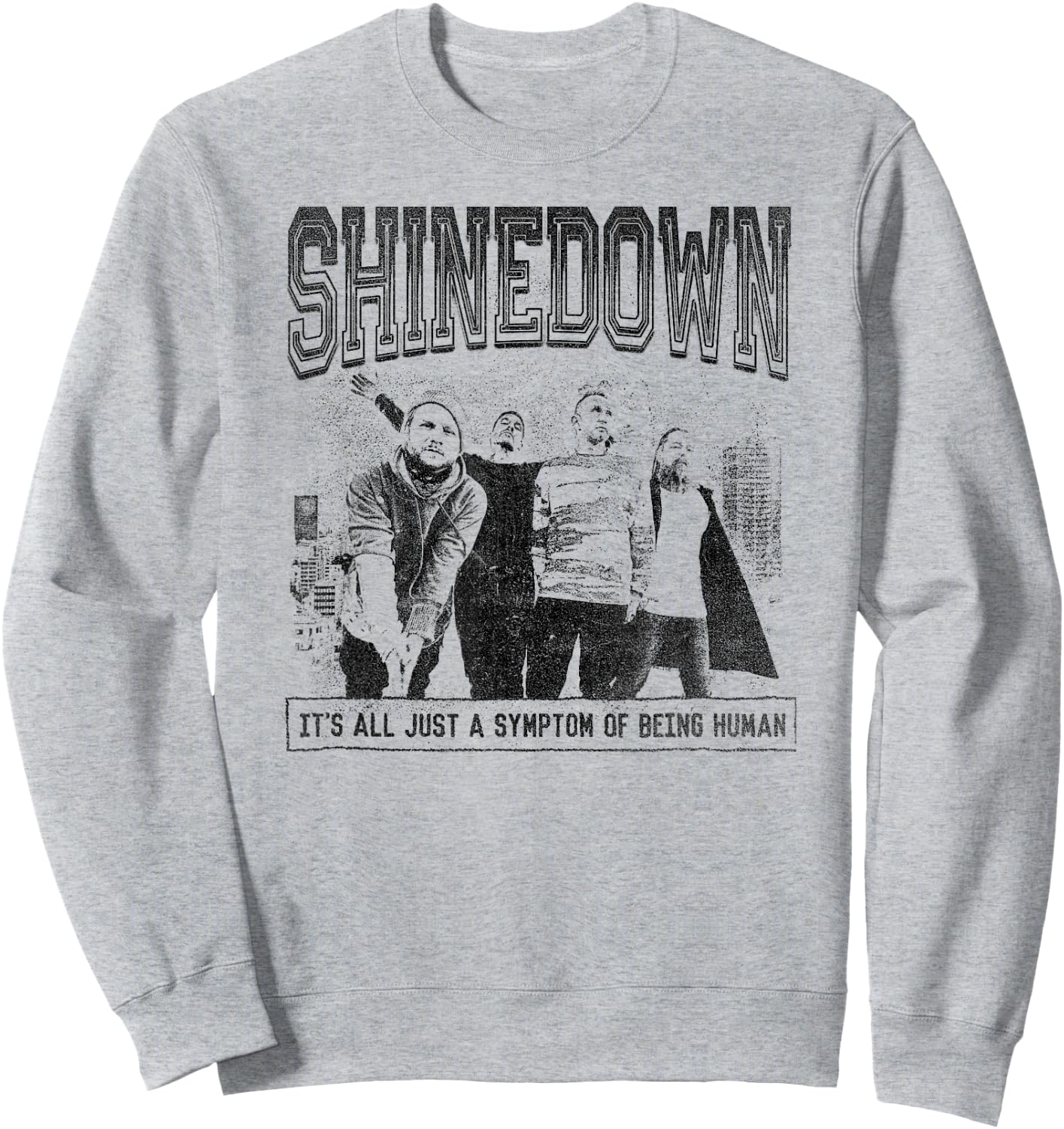 Shinedown Being Human Sweatshirt - Sweatshirt | Ash