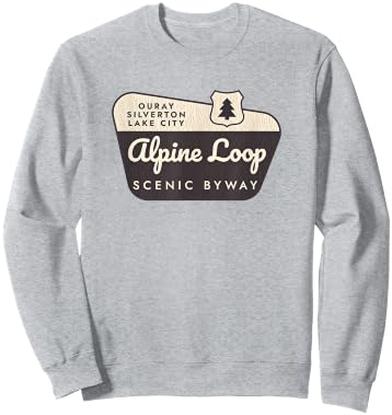 Alpine Loop Sign Sweatshirt - Sweatshirt | Ash