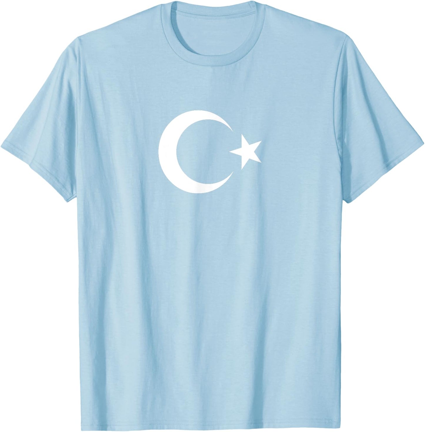 Türkei Türkische Flagge Türkisch Bayragi, Ay Yildiz T-Shirt - T-Shirt | Light Blue