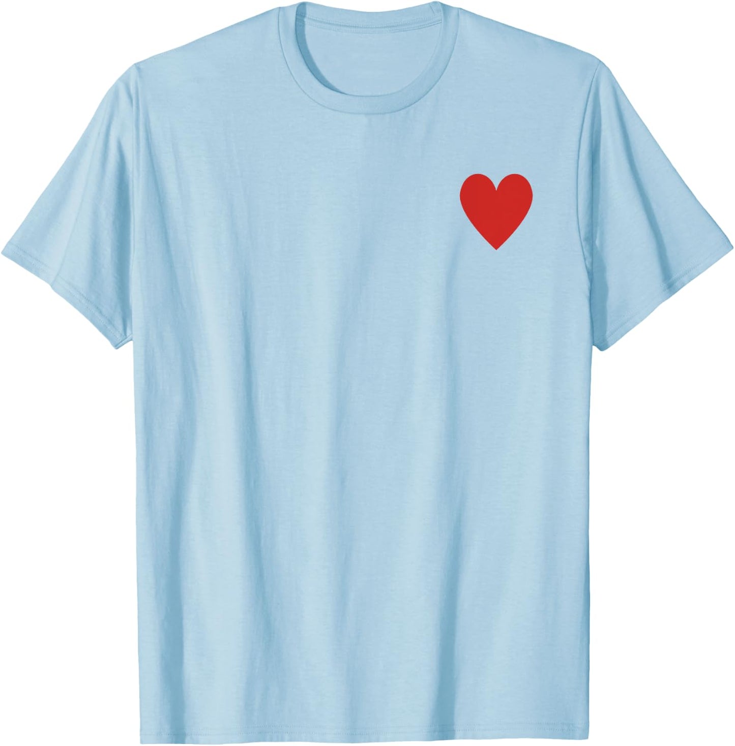 Little Heart , gray T-Shirt - T-Shirt | Light Blue