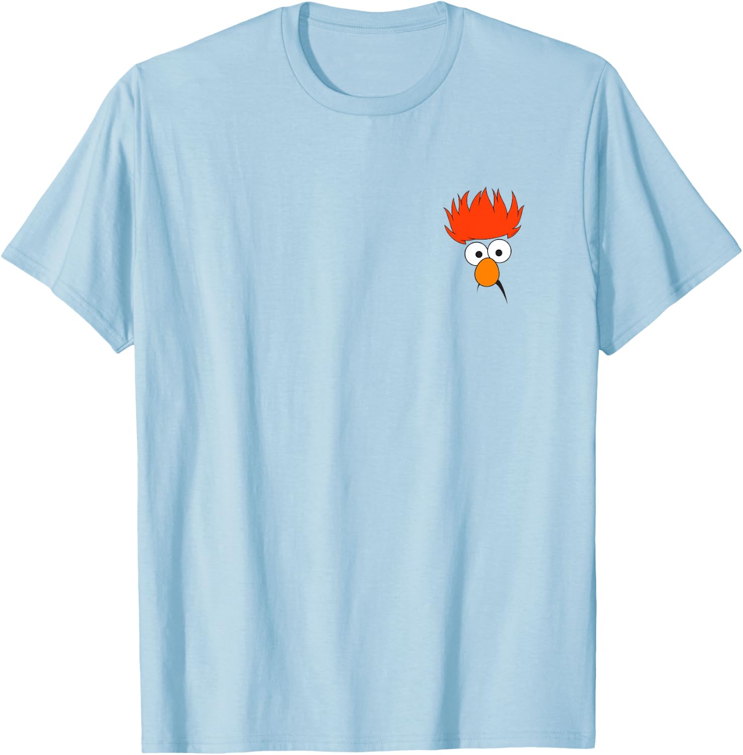 The Muppets Beaker Face T-Shirt - T-Shirt | Light Blue