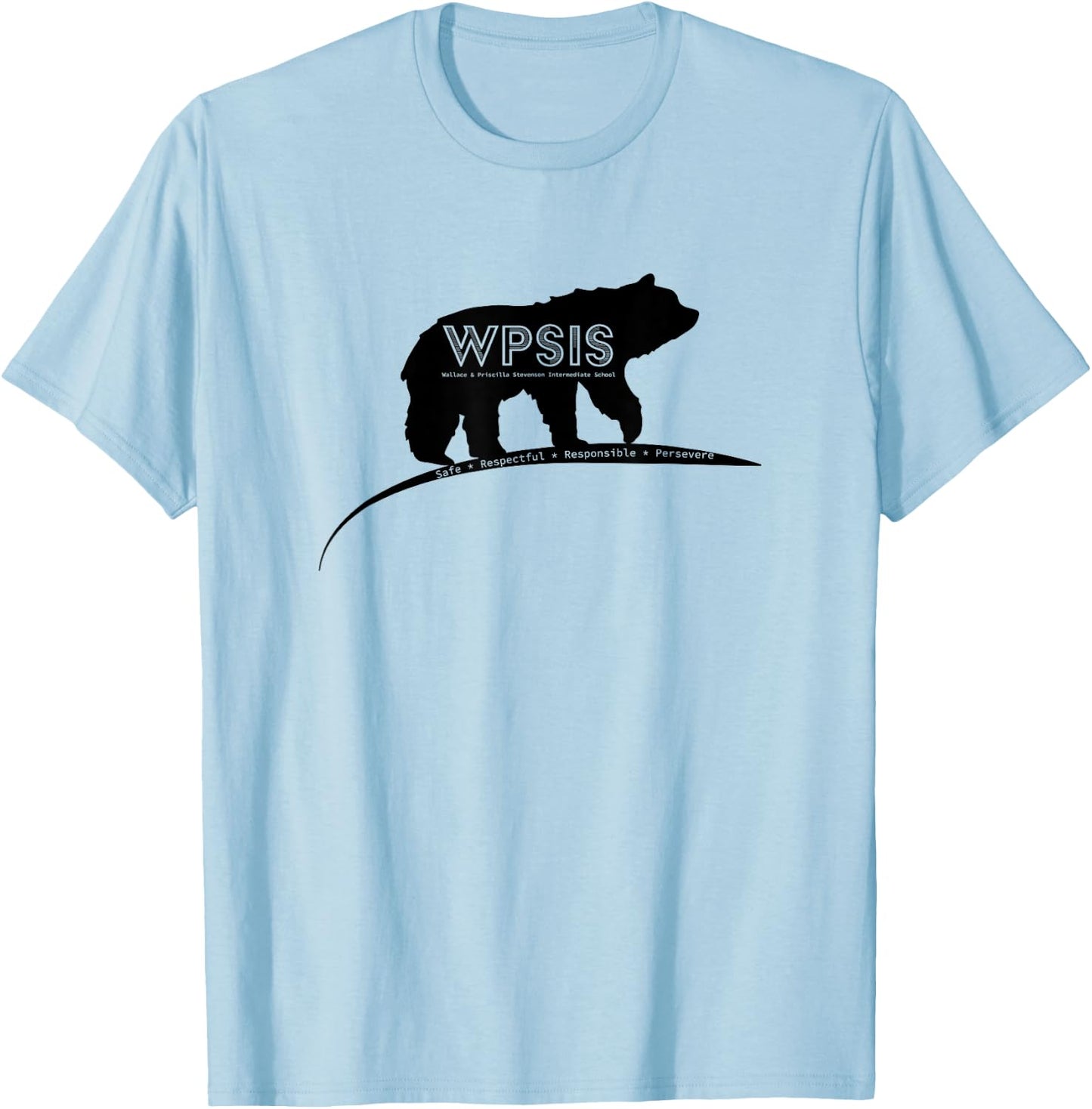 WPSIS Bear T-Shirt - T-Shirt | Light Blue