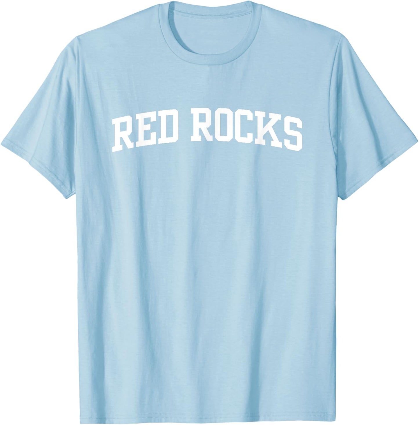 Red Rocks Community College Foxes Apparel Sports Fan T-Shirt - T-Shirt | Light Blue