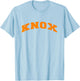Knoxville Tennessee Varsity Style Knox T-Shirt - T-Shirt | Light Blue