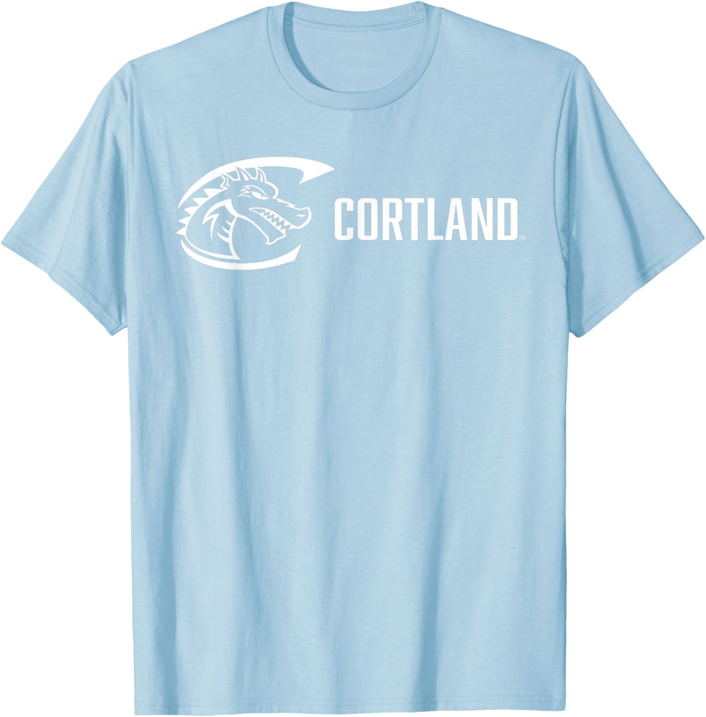 SUNY Cortland Red Dragons T-Shirt - T-Shirt | Light Blue