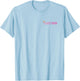 Lillet Crew Summer Alcohol Lillet , White T-Shirt - T-Shirt | Light Blue