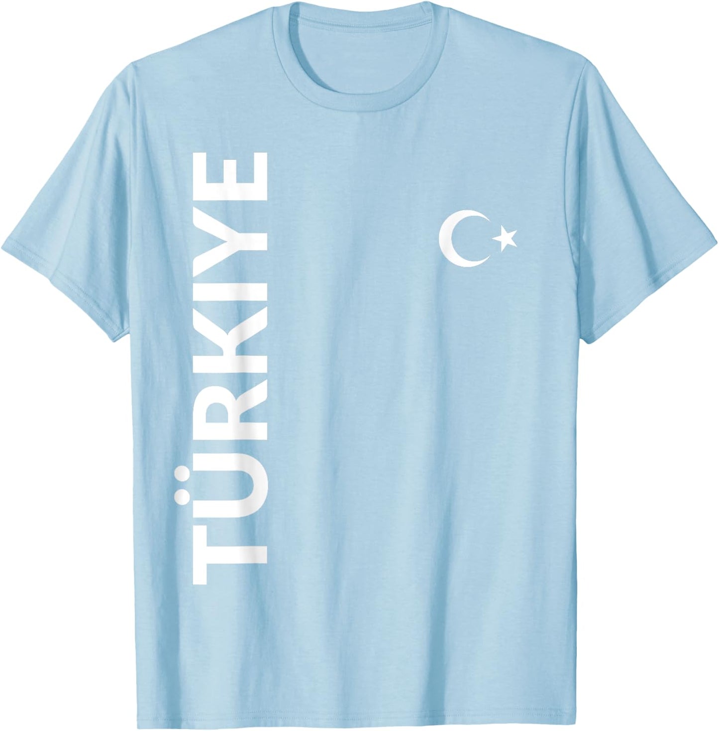 Fan of Turkey , Red, S T-Shirt - T-Shirt | Light Blue