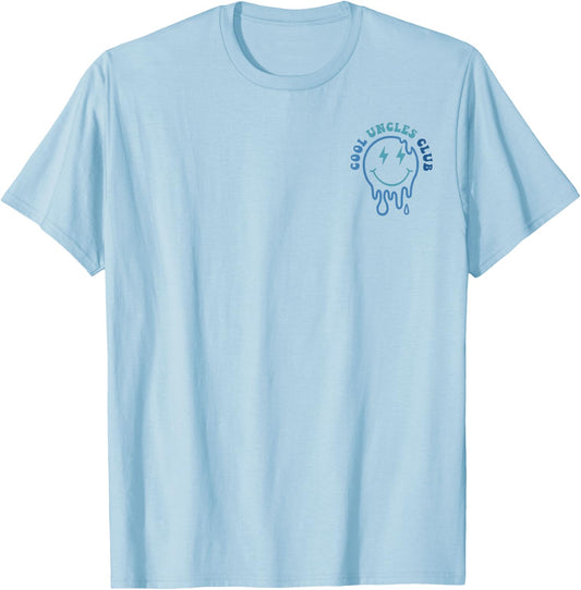 Cool Uncles Club für Herren, Schwangerschaftsankündigung, Vatertag T-Shirt - T-Shirt | Light Blue