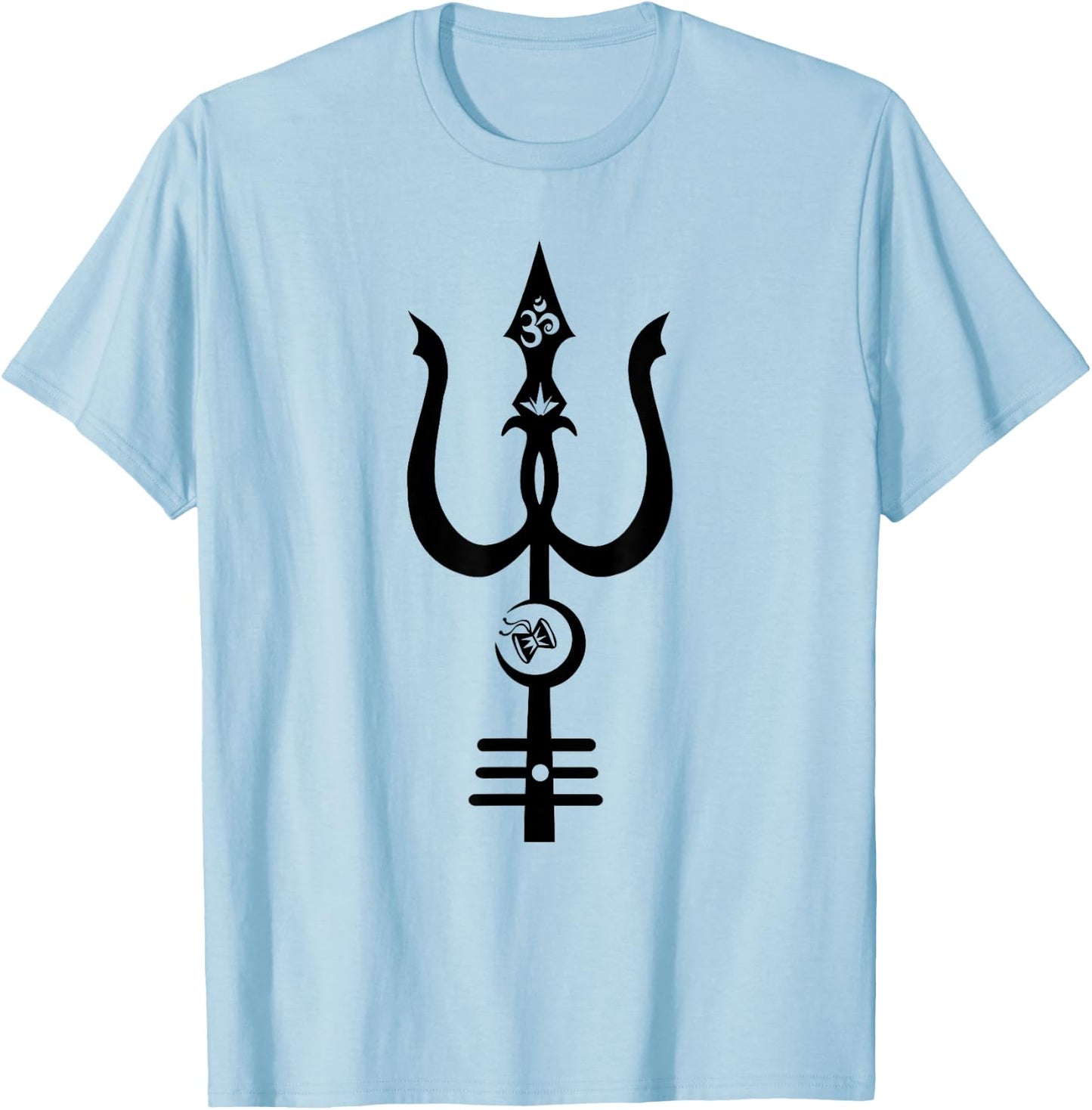 Kundalini Shiva's Trident Design - Awesome Gifts T-Shirt - T-Shirt | Light Blue