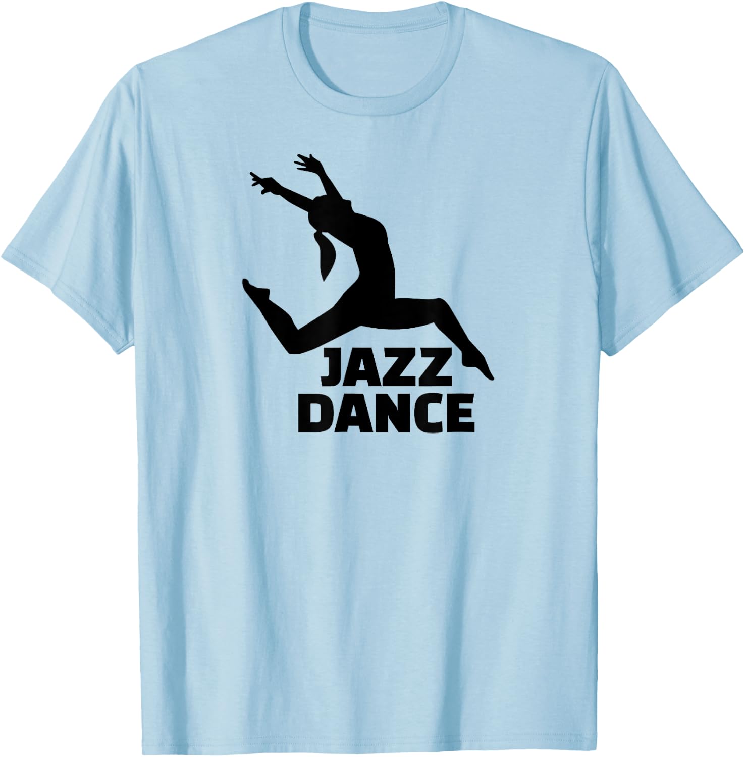 Jazz Dance – Leaping Dancer T-Shirt - T-Shirt | Light Blue