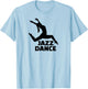 Jazz Dance – Leaping Dancer T-Shirt - T-Shirt | Light Blue