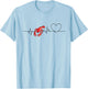 Love lobster women Shirt lobster Lovers men, kids and girls T-Shirt - T-Shirt | Light Blue
