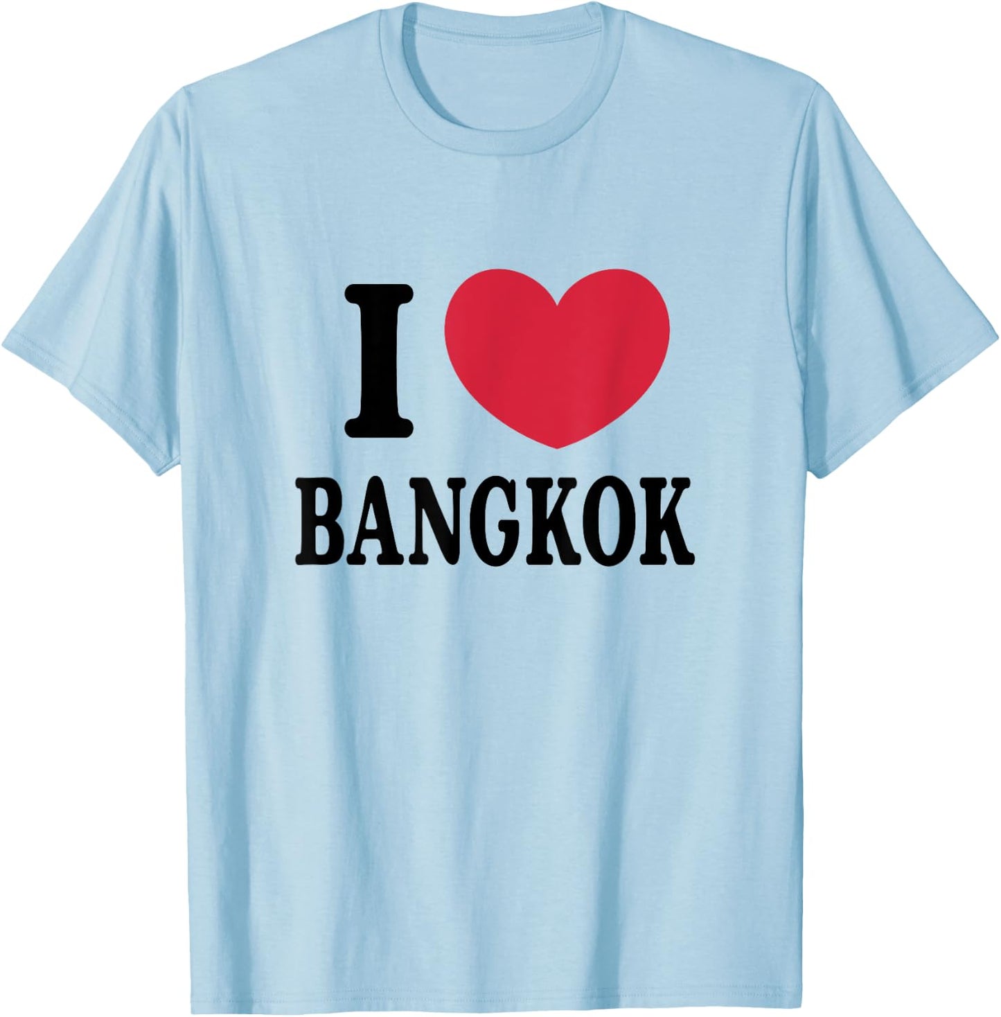 I Love Bangkok , white, S T-Shirt - T-Shirt | Light Blue