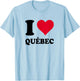 J'aime le Québec , white, S T-Shirt - T-Shirt | Light Blue
