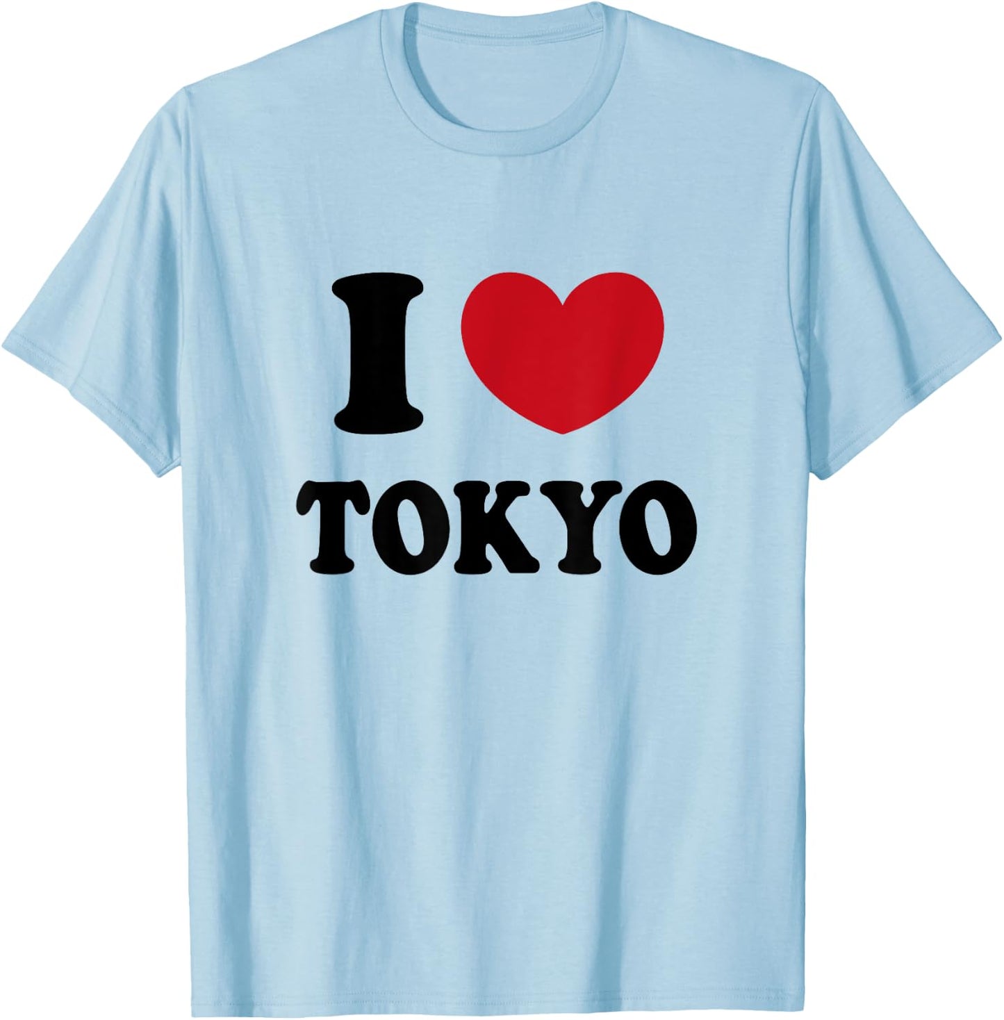 I Love Tokyo , white, S T-Shirt - T-Shirt | Light Blue