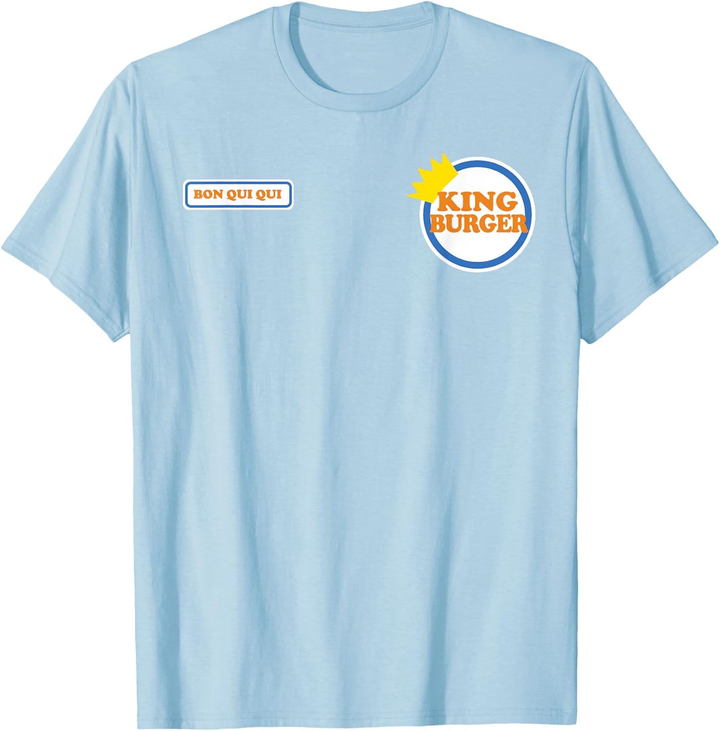 Bon qui qui shirt Halloween Costume T-Shirt - T-Shirt | Light Blue