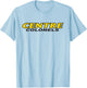 Centre College Colonels Text Logo T-Shirt - T-Shirt | Light Blue