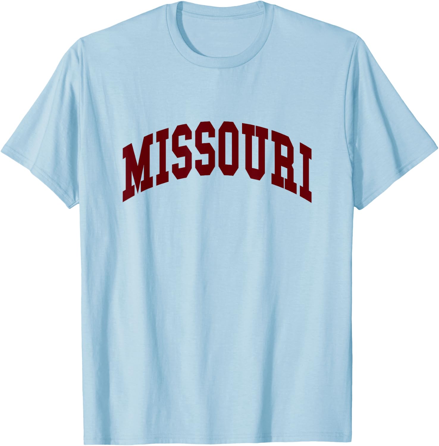MISSOURI - Throwback Design - Classic T-Shirt - T-Shirt | Light Blue