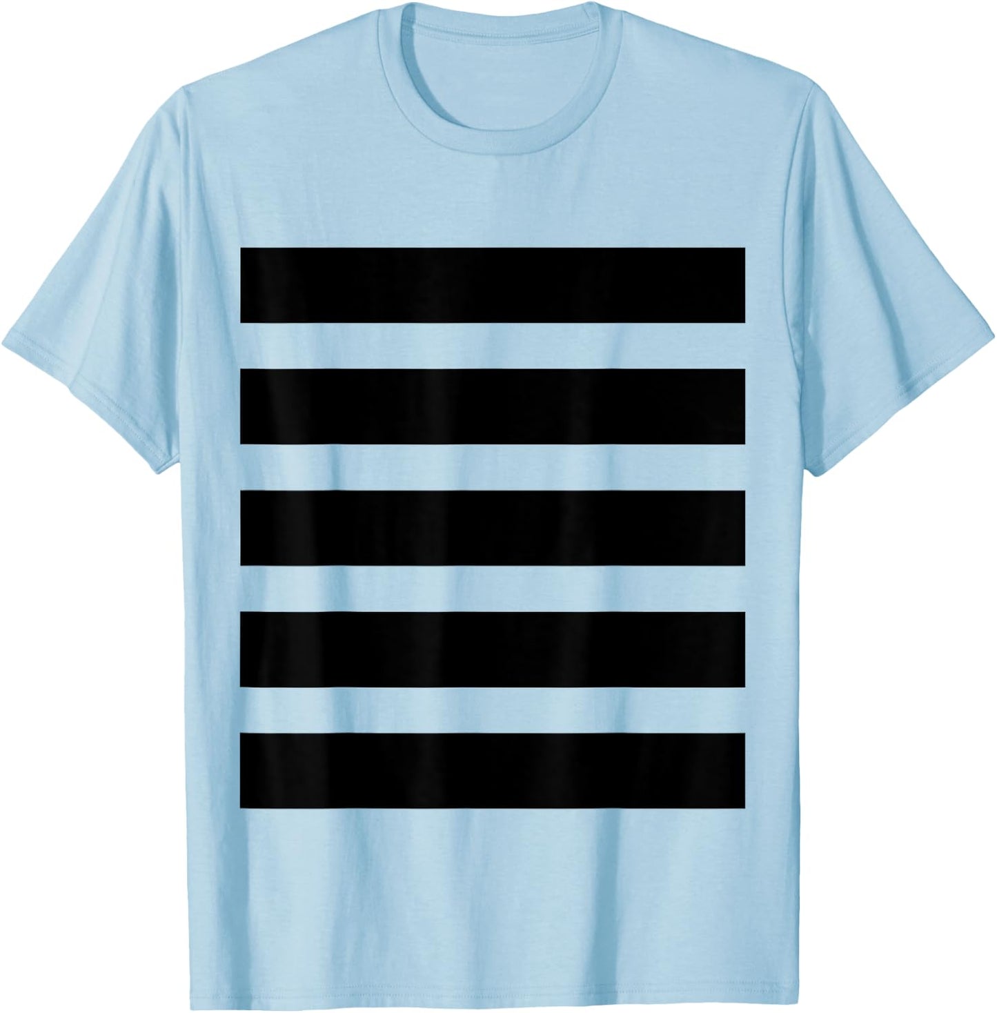 Bee costume bee stripes striped carnival horizontal stripes T-Shirt - T-Shirt | Light Blue