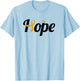 Hope - Childhood Cancer Support Shirt For Childhood Cancer T-Shirt - T-Shirt | Light Blue