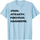 Herren Spruch Stark Attraktiv Furchtlos Lustiges Hausmeister T-Shirt - T-Shirt | Light Blue