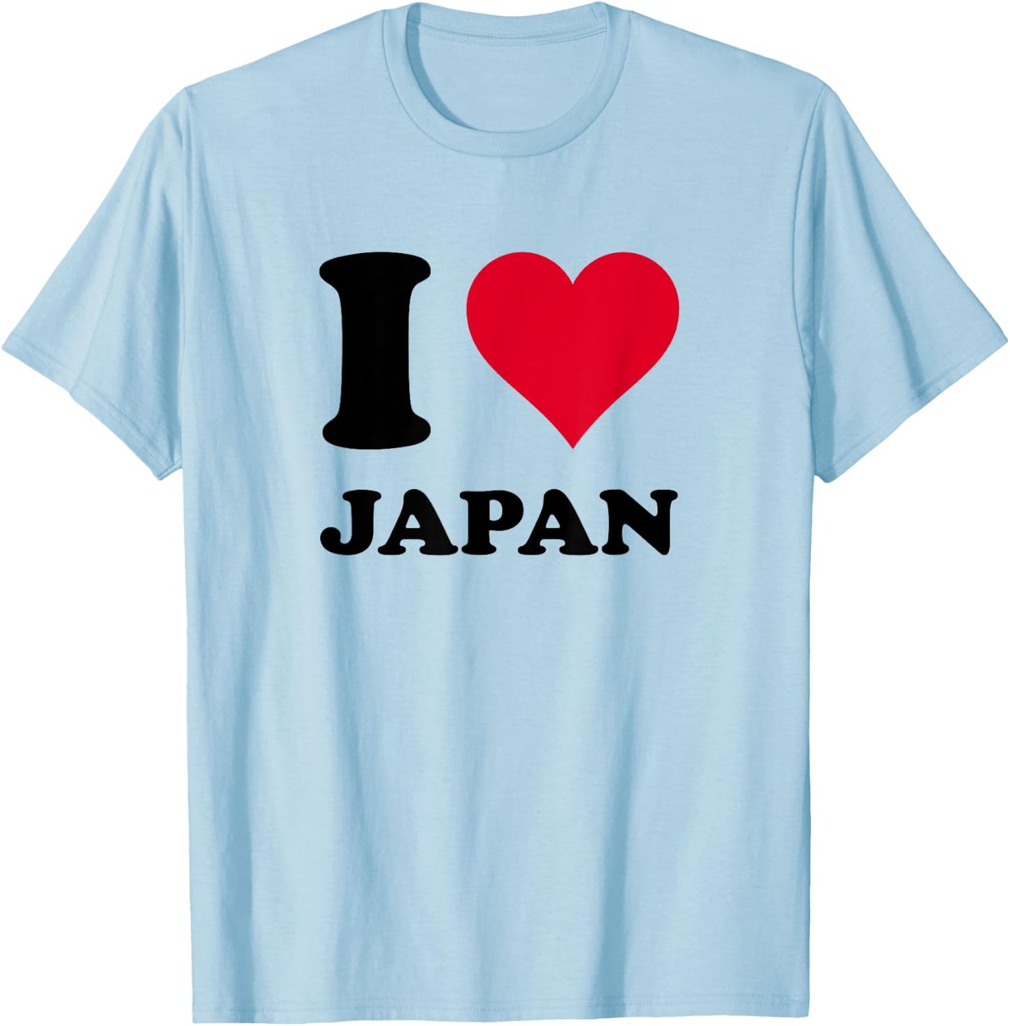 I Love Japan T-Shirt - T-Shirt | Light Blue