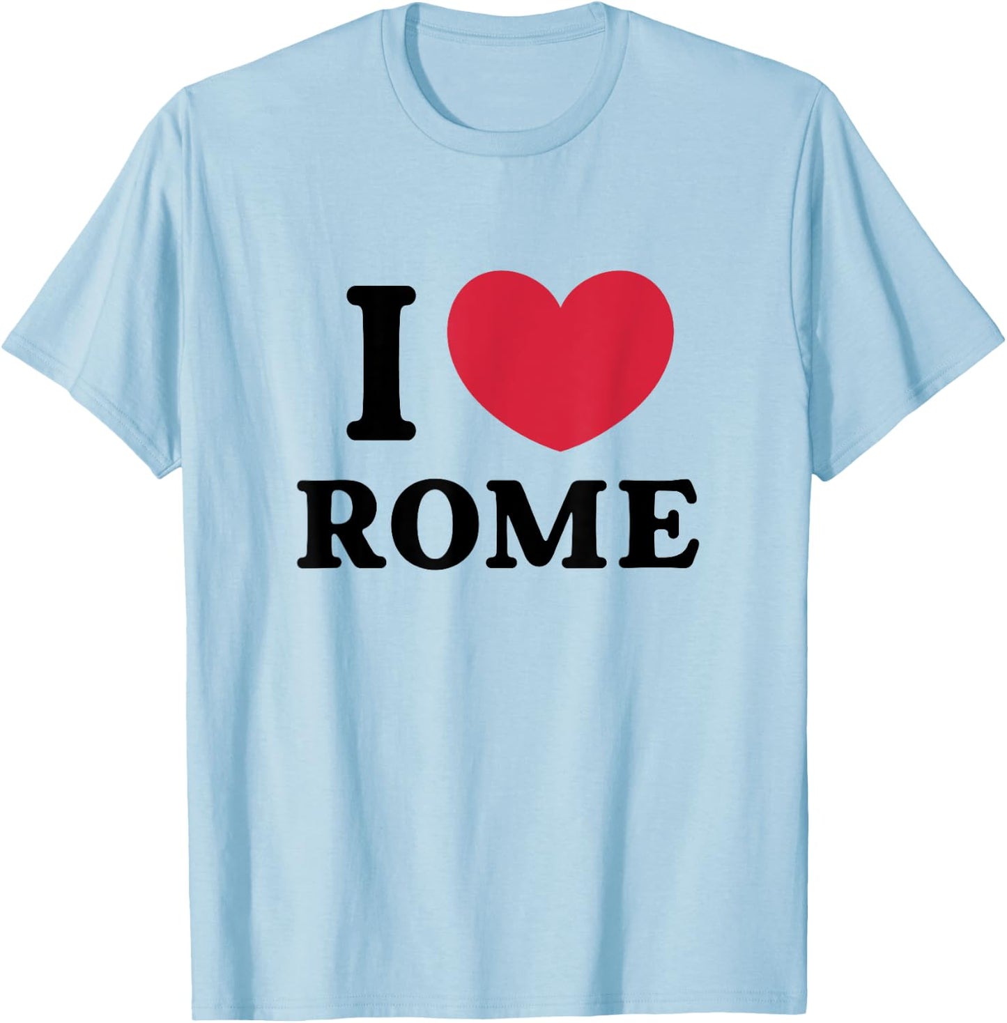 white, S T-Shirt - T-Shirt | Light Blue