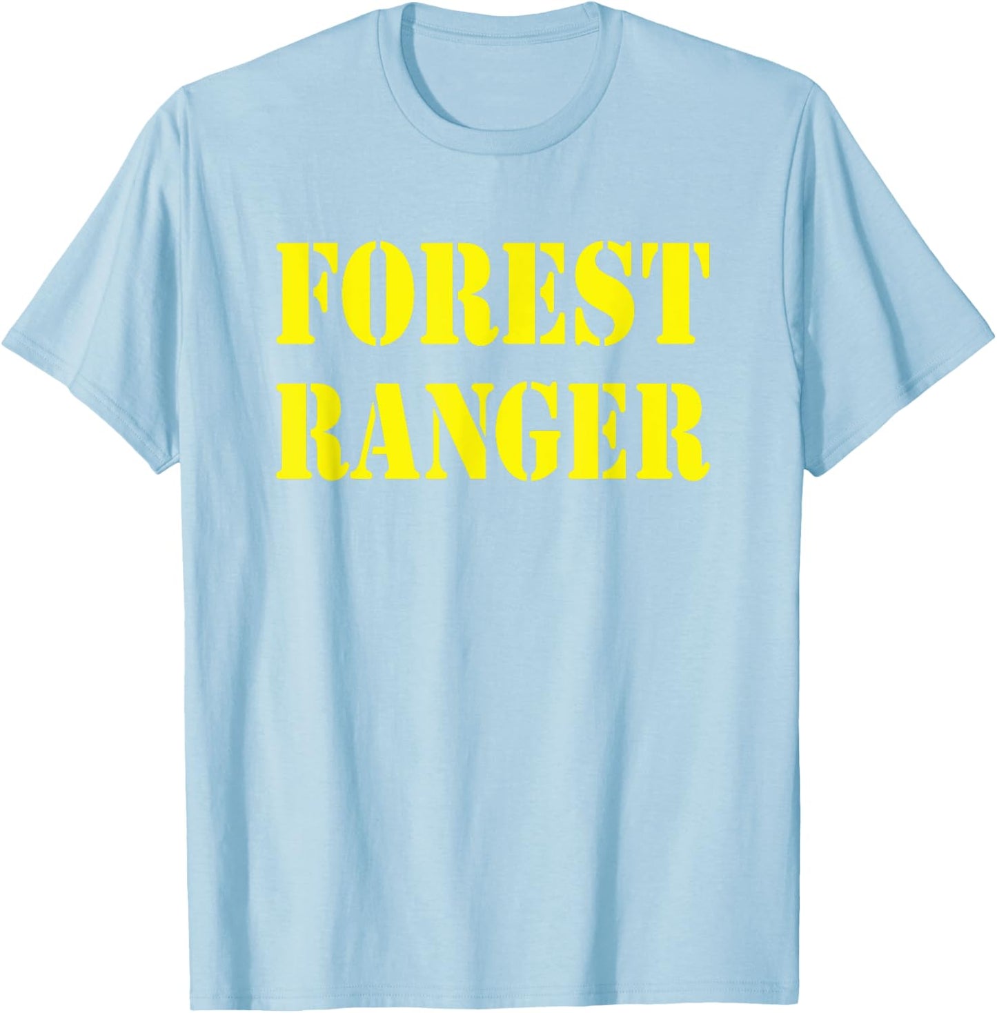 Forest Ranger Shirt Halloween Costume T-Shirt - T-Shirt | Light Blue