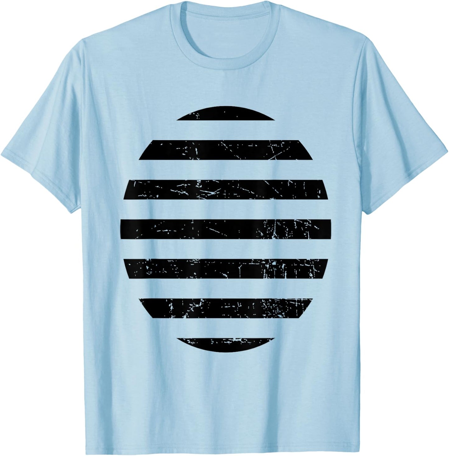 Bumblebee Halloween Costume - Cute Black Stripe T-Shirt - T-Shirt | Light Blue